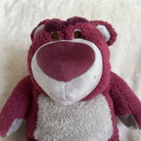 Disney Parks Lotso Huggin Bear Strawberry Scented Plush Toy Story 3 Stuffed Toy - Picture 2 of 5